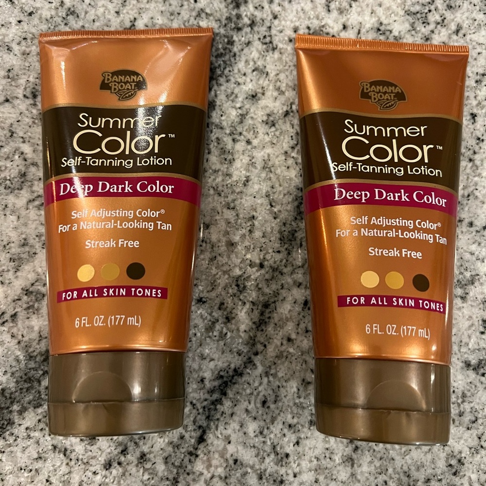 Banana Boat Self Tanner - I have two- Deep dark color
